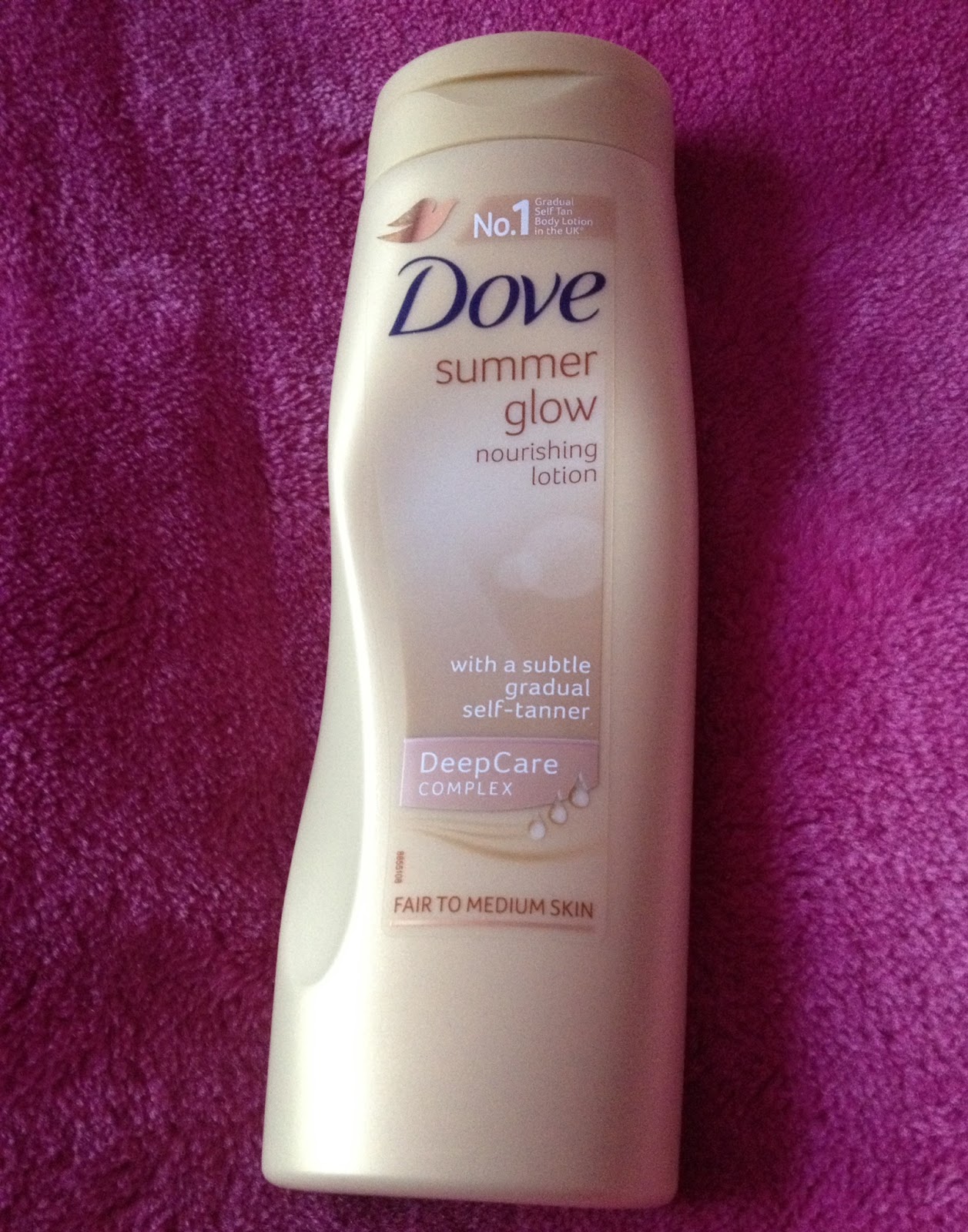 Ms Louise Bird GRADUAL TANNER DOVE SUMMER GLOW NOURISHING LOTION V
